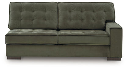 Caspian-Town Olive Right-Arm Facing Sofa - PC6170267