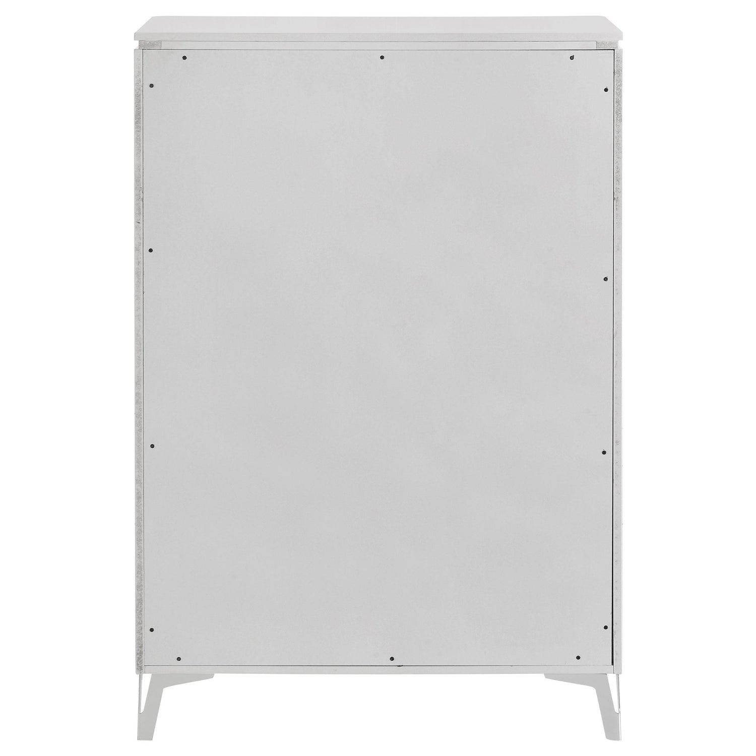 Cassia 5-drawer Bedroom Chest of Drawers White High Gloss - 215795