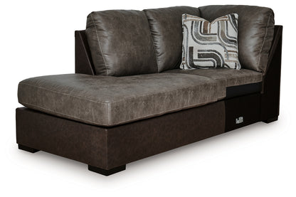 Castille Way Fossil Left-Arm Facing Corner Chaise - PC6270316