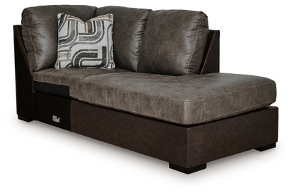Castille Way Fossil Right-Arm Facing Corner Chaise - PC6270317