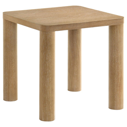 Castlewood 2-piece Cocktail Coffee Table Set Light Oak - 710868-S2