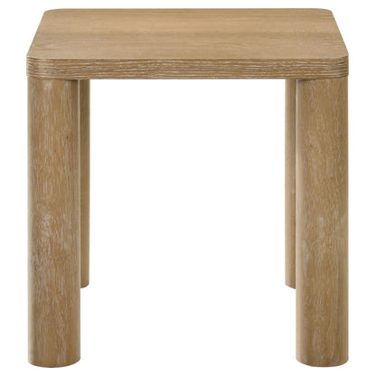 Castlewood 2-piece Cocktail Coffee Table Set Light Oak - 710868-S2