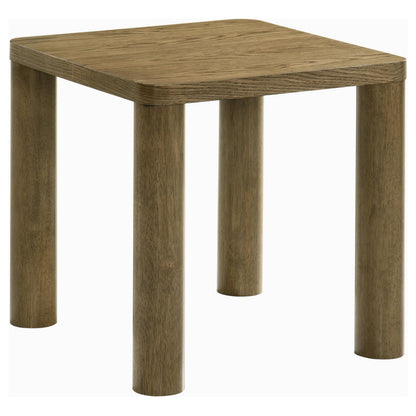 Castlewood Engineered Wood Accent Side End Table Brown Oak - 710857