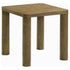 Castlewood Engineered Wood Accent Side End Table Brown Oak - 710857