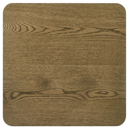 Castlewood Engineered Wood Accent Side End Table Brown Oak - 710857
