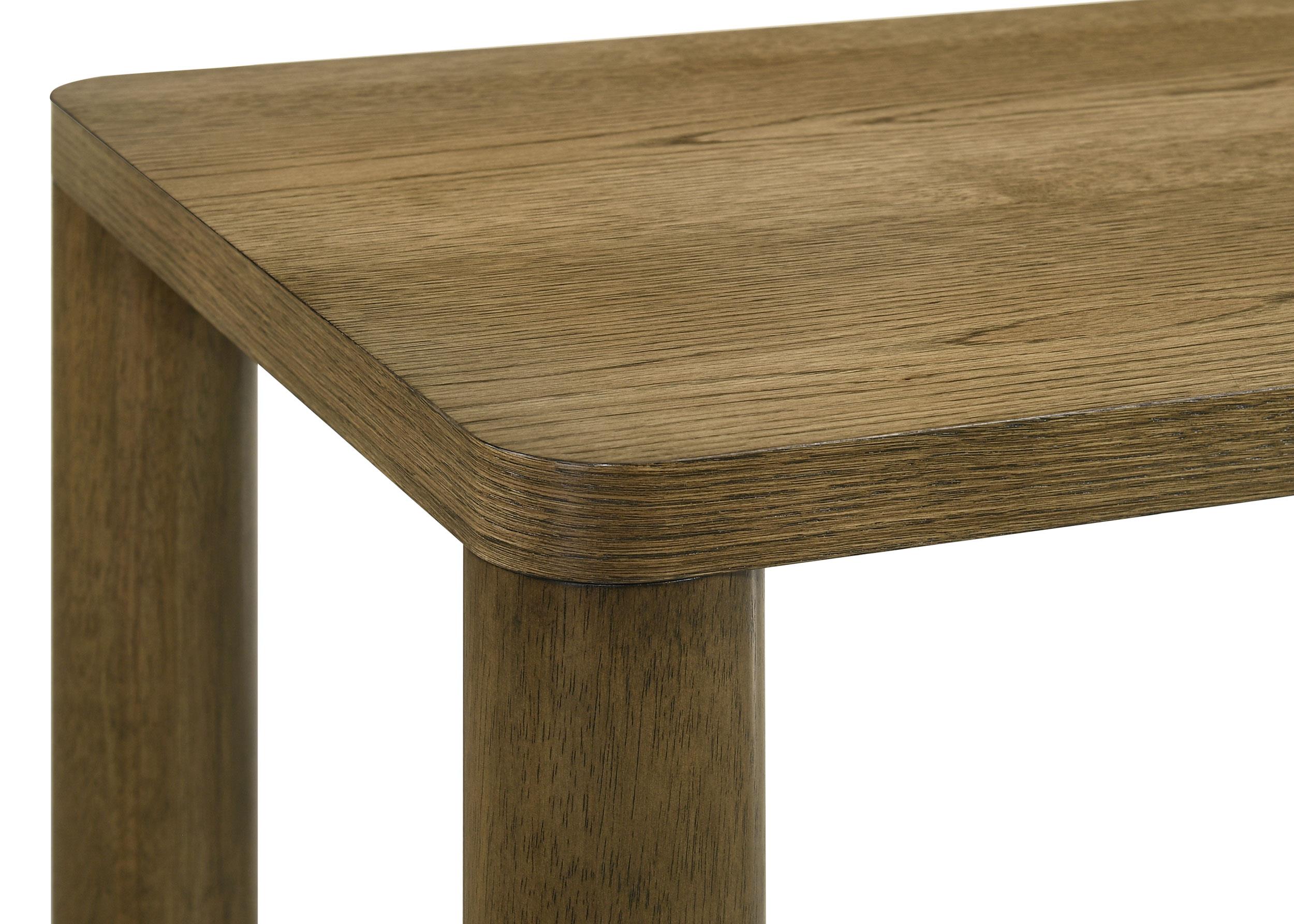 Castlewood Engineered Wood Accent Side End Table Brown Oak - 710857