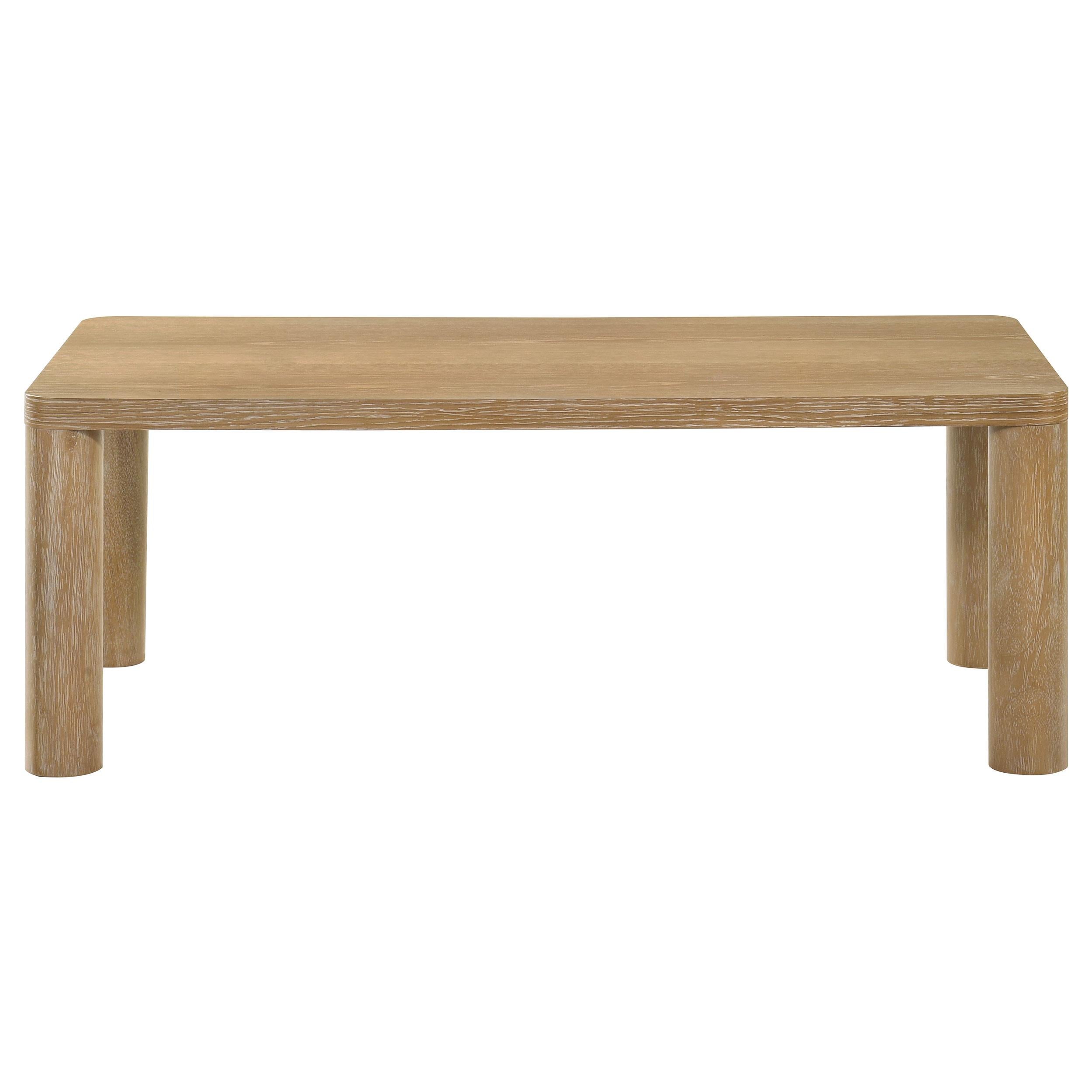 Castlewood Engineered Wood Cocktail Coffee Table Light Oak - 710868
