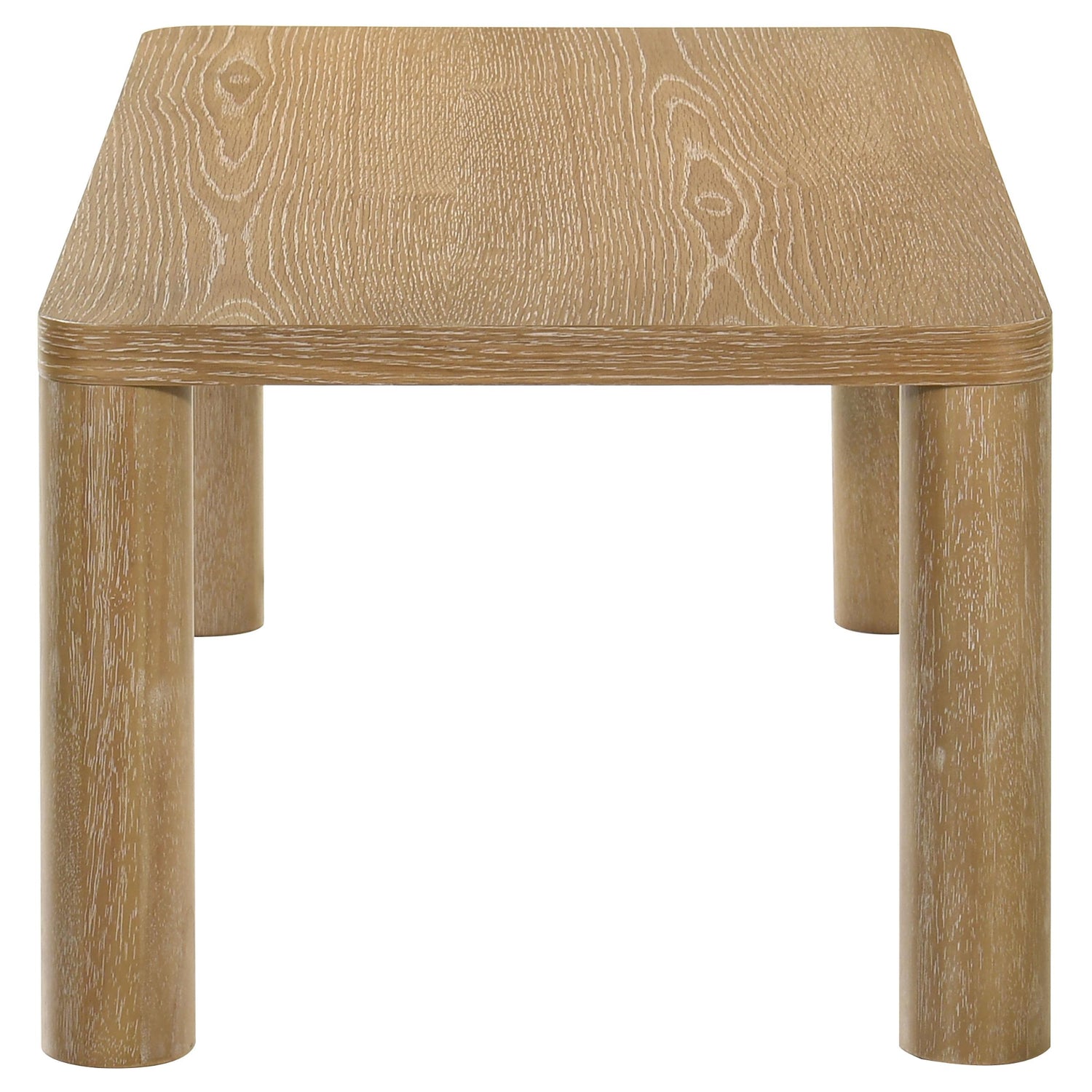 Castlewood Engineered Wood Cocktail Coffee Table Light Oak - 710868