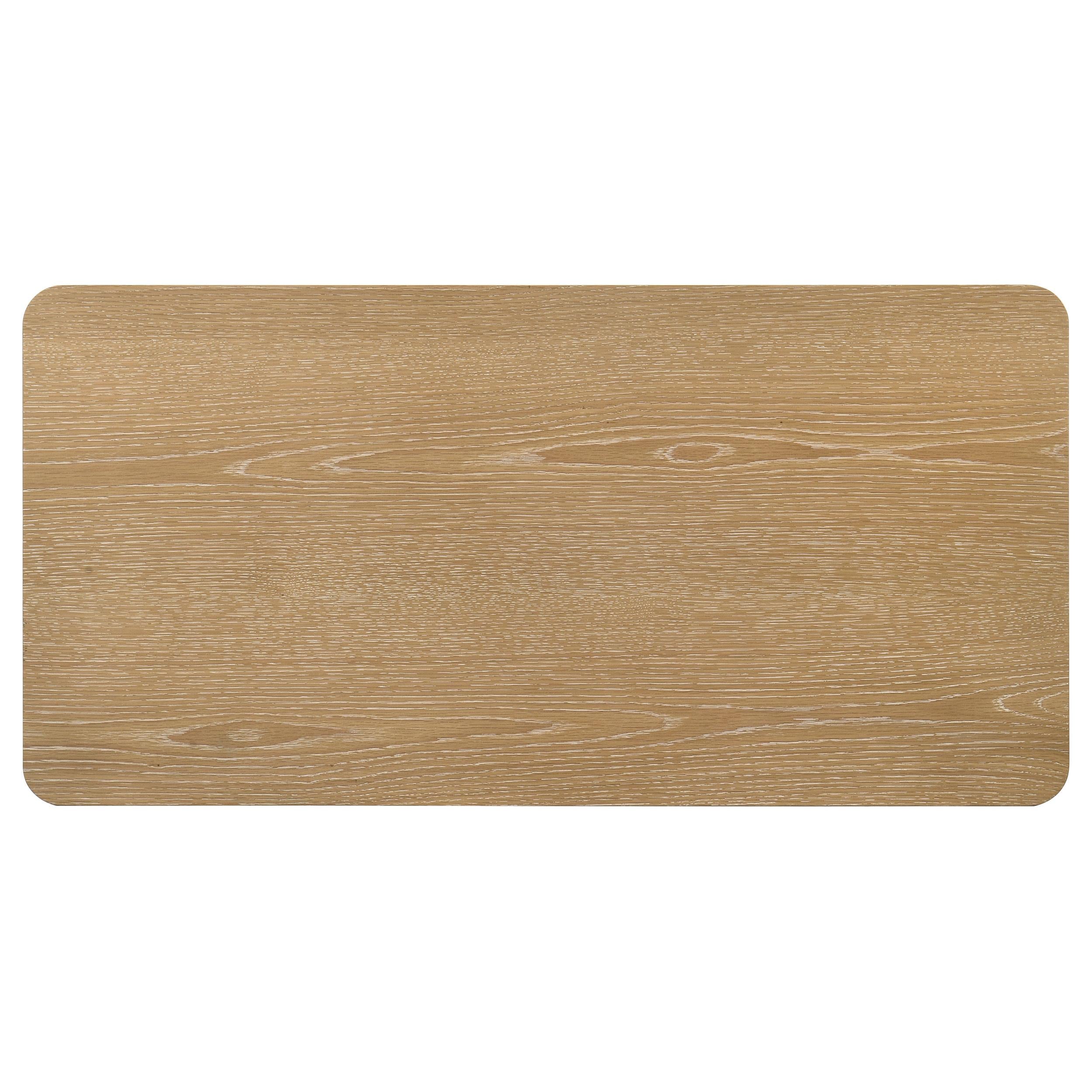 Castlewood Engineered Wood Cocktail Coffee Table Light Oak - 710868