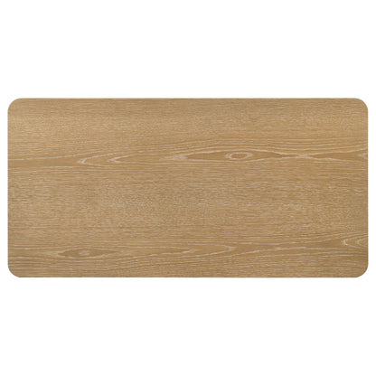 Castlewood Engineered Wood Cocktail Coffee Table Light Oak - 710868