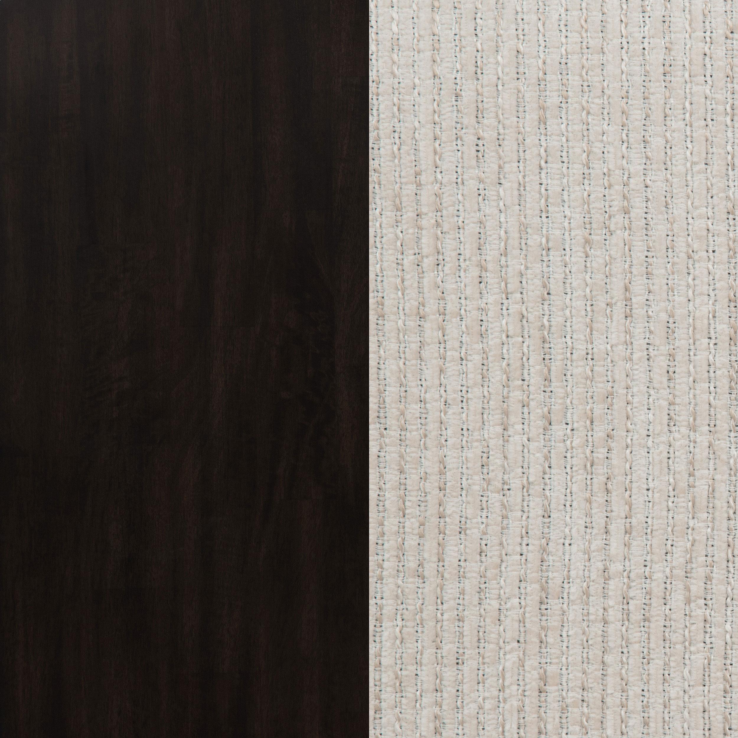 Catley 5-piece Round Drop Leaf Dining Table Set Dark Coffee - 150350