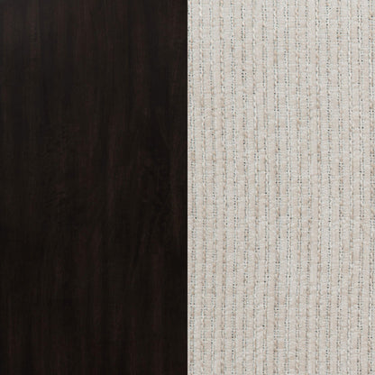 Catley 5-piece Round Drop Leaf Dining Table Set Dark Coffee - 150350