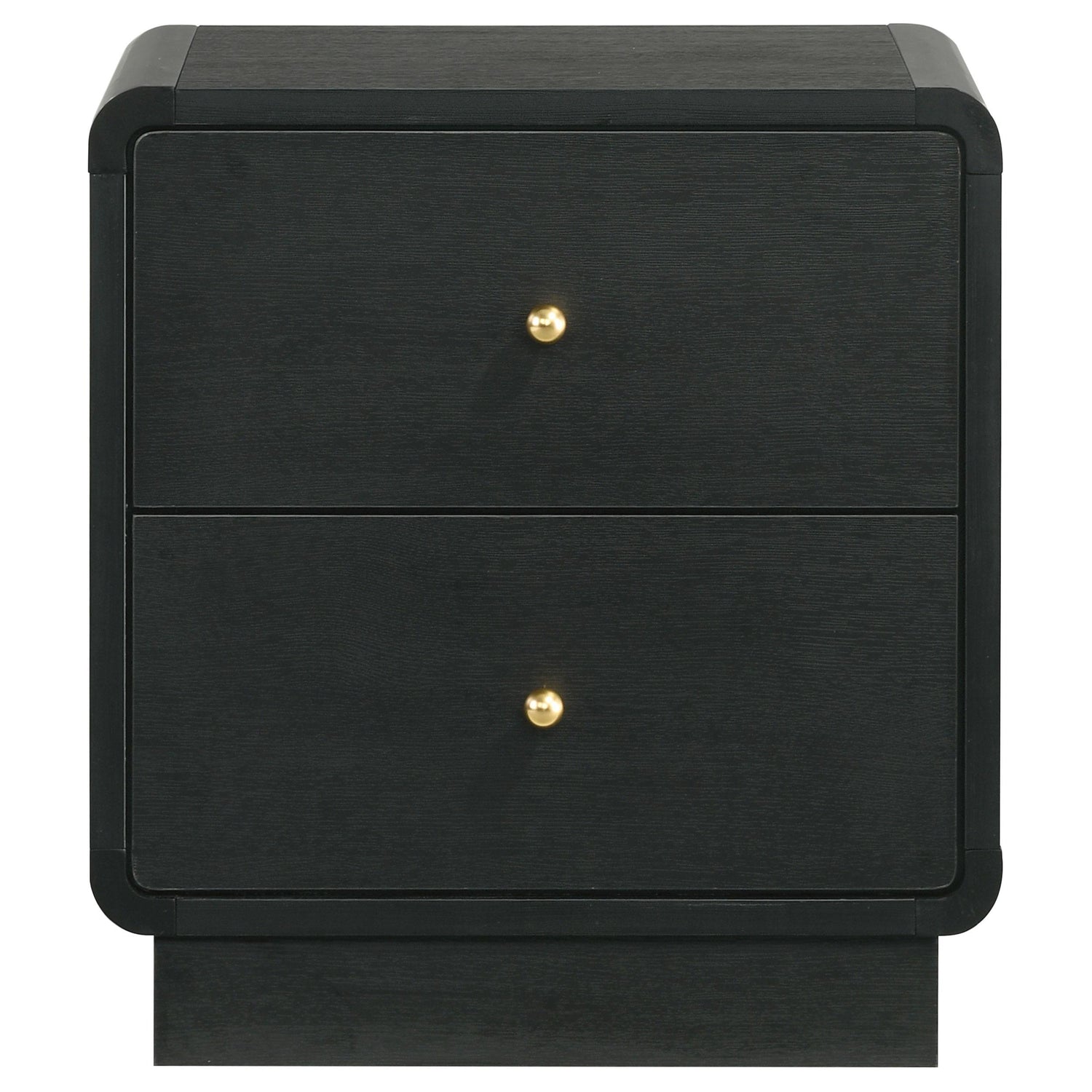 Cavelle 2-drawer Nightstand Bedside Table Black - 223662