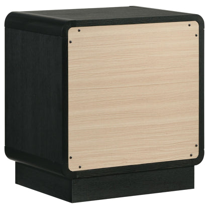 Cavelle 2-drawer Nightstand Bedside Table Black - 223662