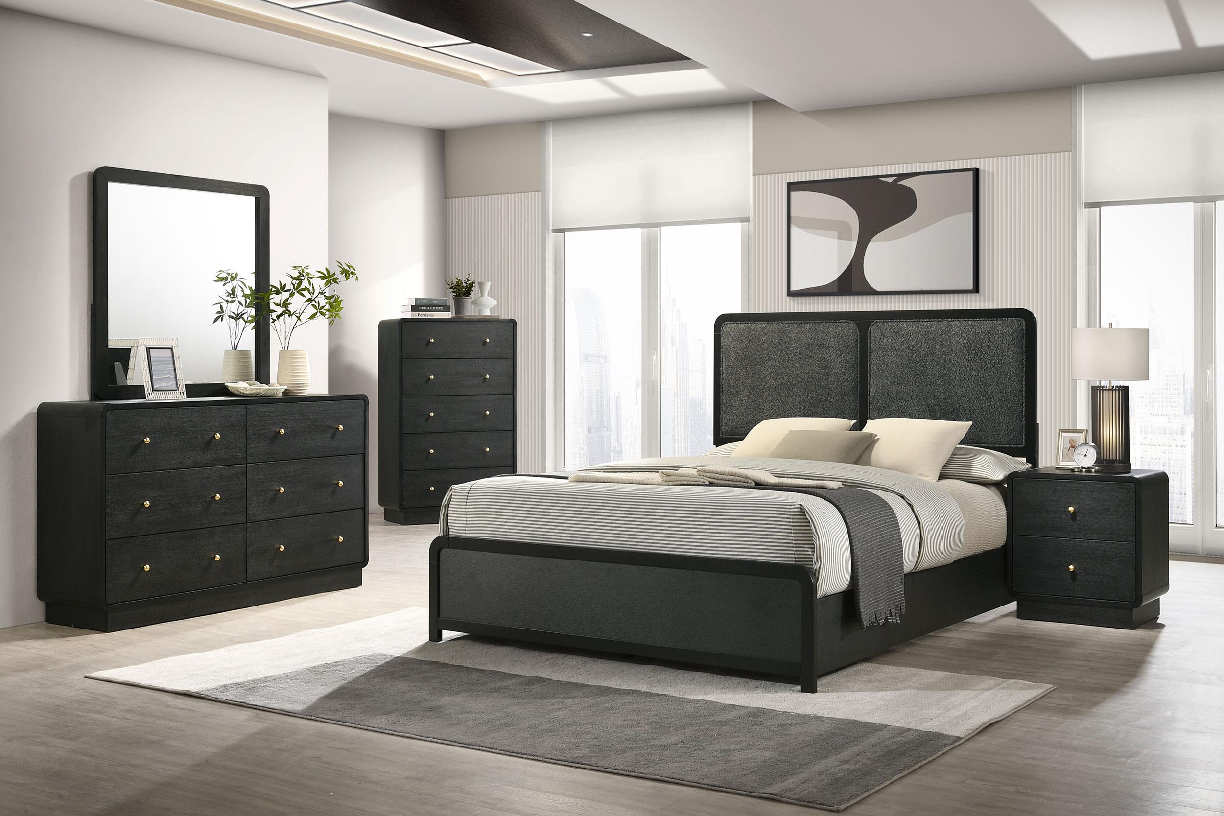 Cavelle 5-drawer Chest of Drawers Black - 223665