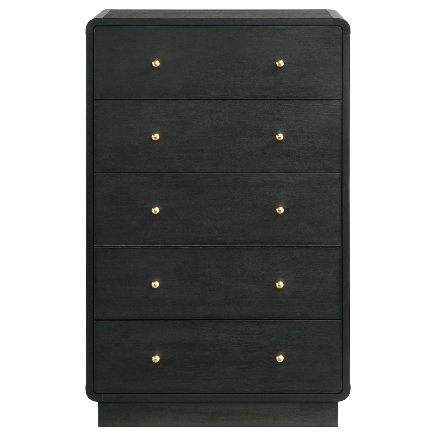 Cavelle 5-drawer Chest of Drawers Black - 223665