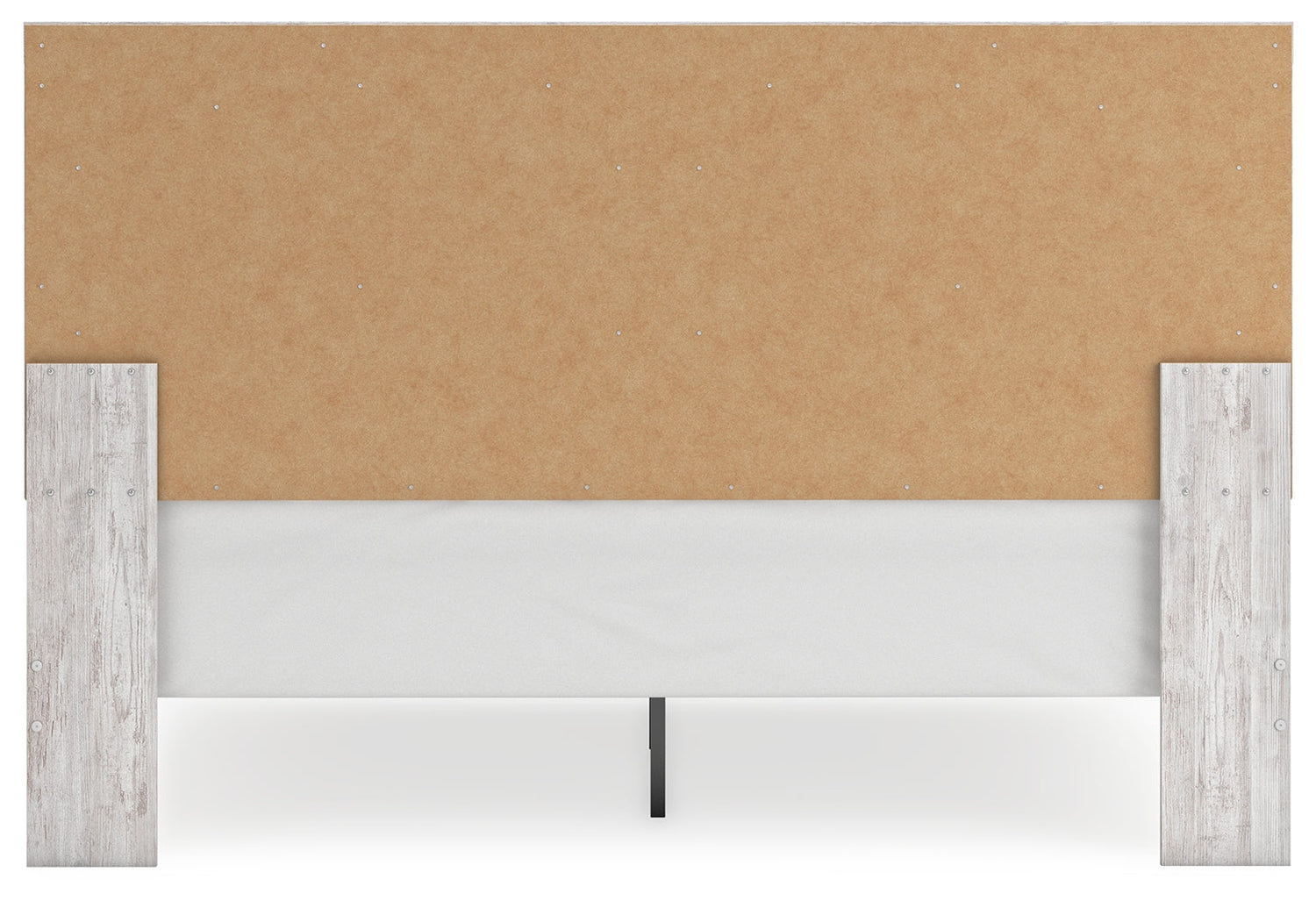 Cayboni King Panel Bed with Dresser and 2 Nightstands in Whitewash from Ashley - Luna Furniture