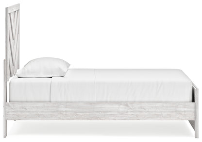 Cayboni Twin Panel Bed, Dresser and Chest - B3788B11