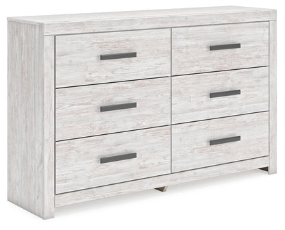 Cayboni Twin Panel Bed, Dresser and Chest - B3788B11
