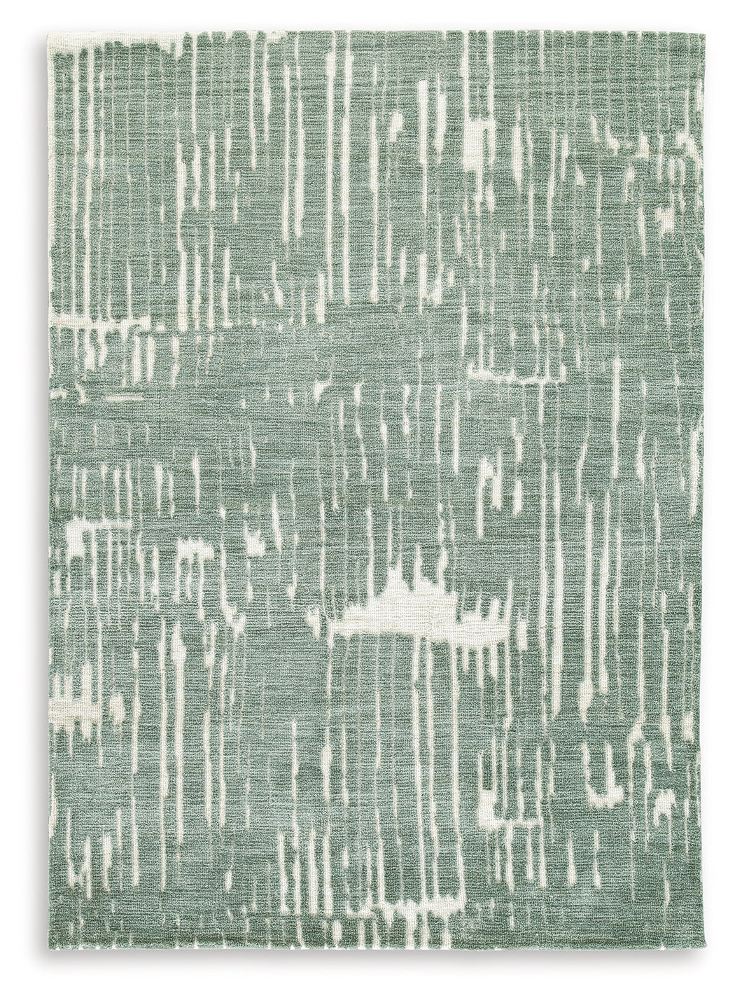 Cayworth Teal/White Medium Rug - R407092
