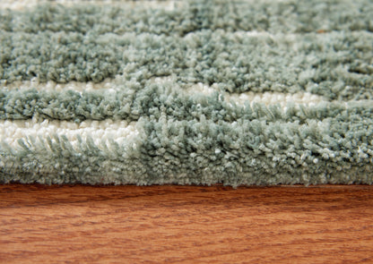 Cayworth Teal/White Medium Rug - R407092