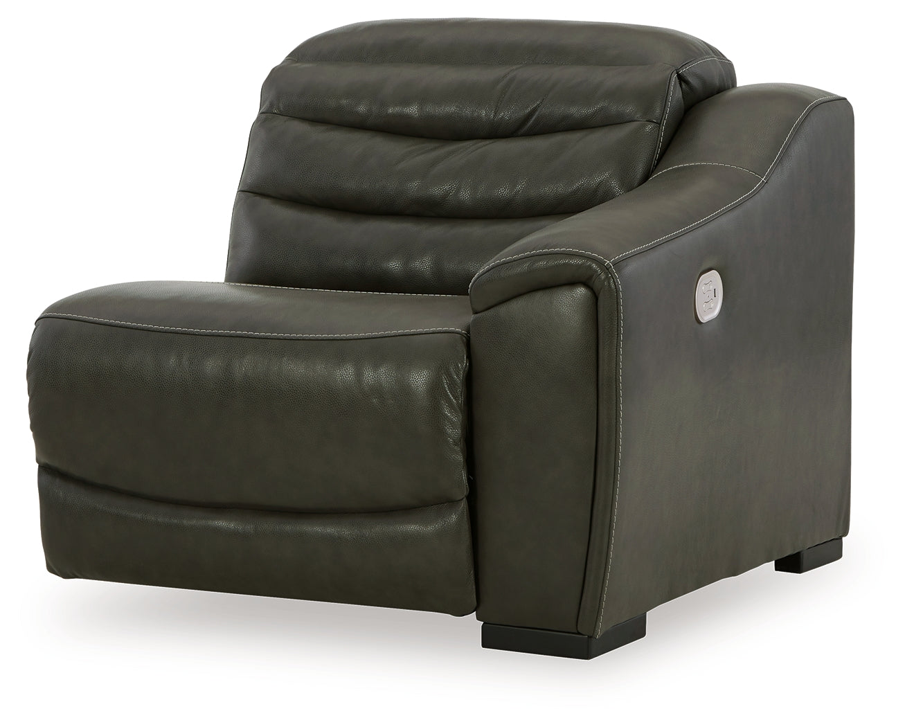 Center Line Dark Gray 3-Piece Sectional Sofa and 3-Piece Loveseat with Console - U63404S8