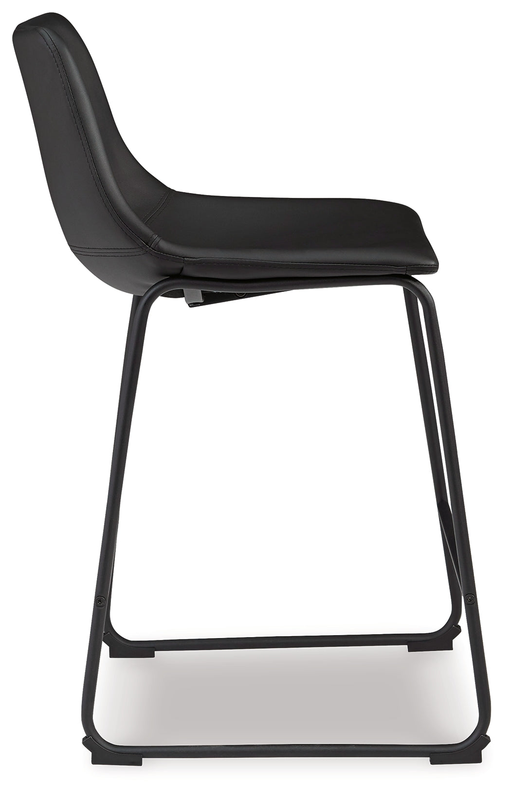Centiar Black Counter Height Bar Stool (Set of 2) - D372-624X2