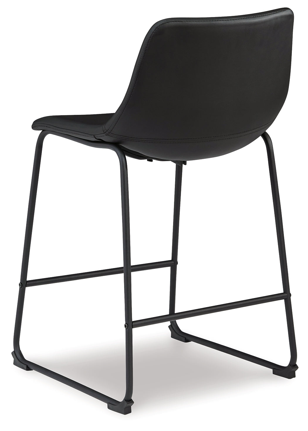 Centiar Black Counter Height Bar Stool (Set of 2) - D372-624X2