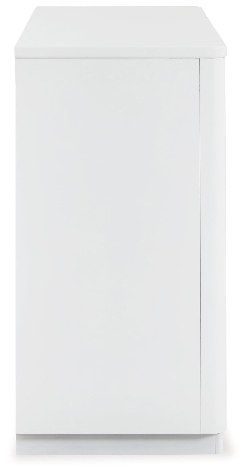 Chalanna King Upholstered Storage Bed with Dresser in White from Ashley - Luna Furniture