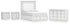 Chalanna Queen Upholstered Storage Bed with Dresser and 2 Nightstands in White from Ashley - Luna Furniture