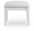 Chalanna Vanity, Mirror and Stool - B822B6