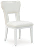 Chalanna White Dining Chair, Set of 2 - D822-01