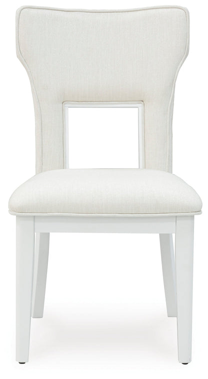 Chalanna White Dining Chair, Set of 2 - D822-01