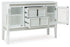 Chalanna White Dining Server - D822-60
