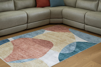 Chanleigh Multi Washable Medium Rug - R407372