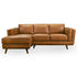 Chase Genuine Leather Sectional Left Facing - SEC00400901