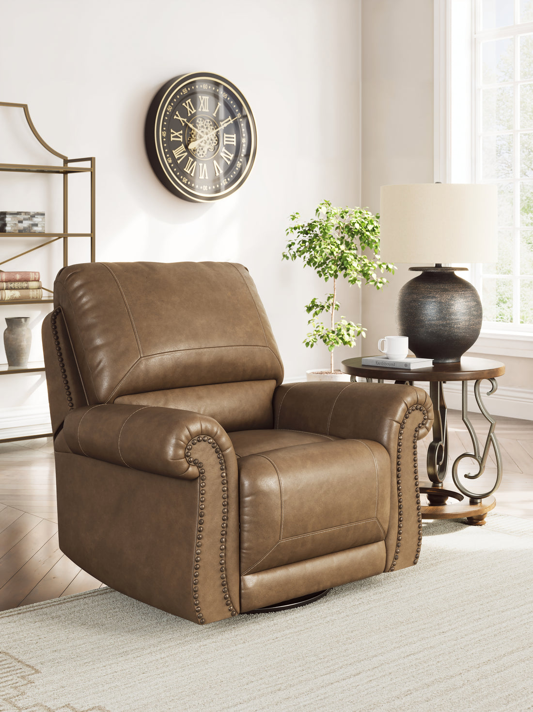 Chasemore Earth Swivel Glider Recliner - PC5590261