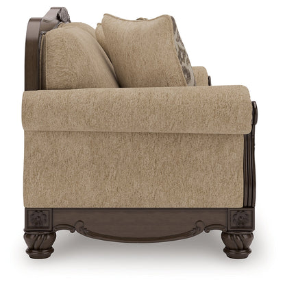 Chelsworth Sofa and Loveseat in Golden from Ashley - Luna Furniture