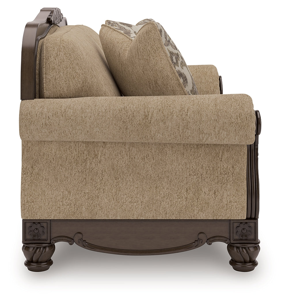 Chelsworth Sofa and Loveseat in Golden from Ashley - Luna Furniture