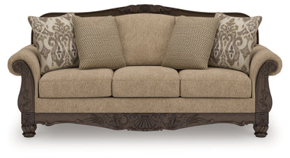 Chelsworth Sofa and Loveseat in Golden from Ashley - Luna Furniture