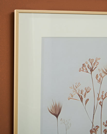 Chettings Beige/Gray/Blush Wall Art (Set of 4) - A8000469