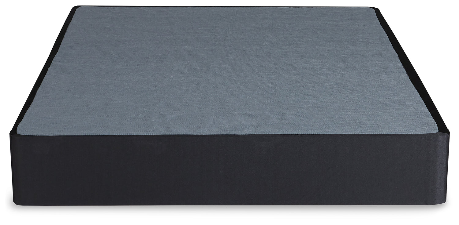 Chime 12 Inch Hybrid White California King Mattress and Foundation Set - M697M1