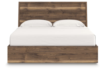 Chirason Brown King Panel Bed with Storage - PCB3367B14