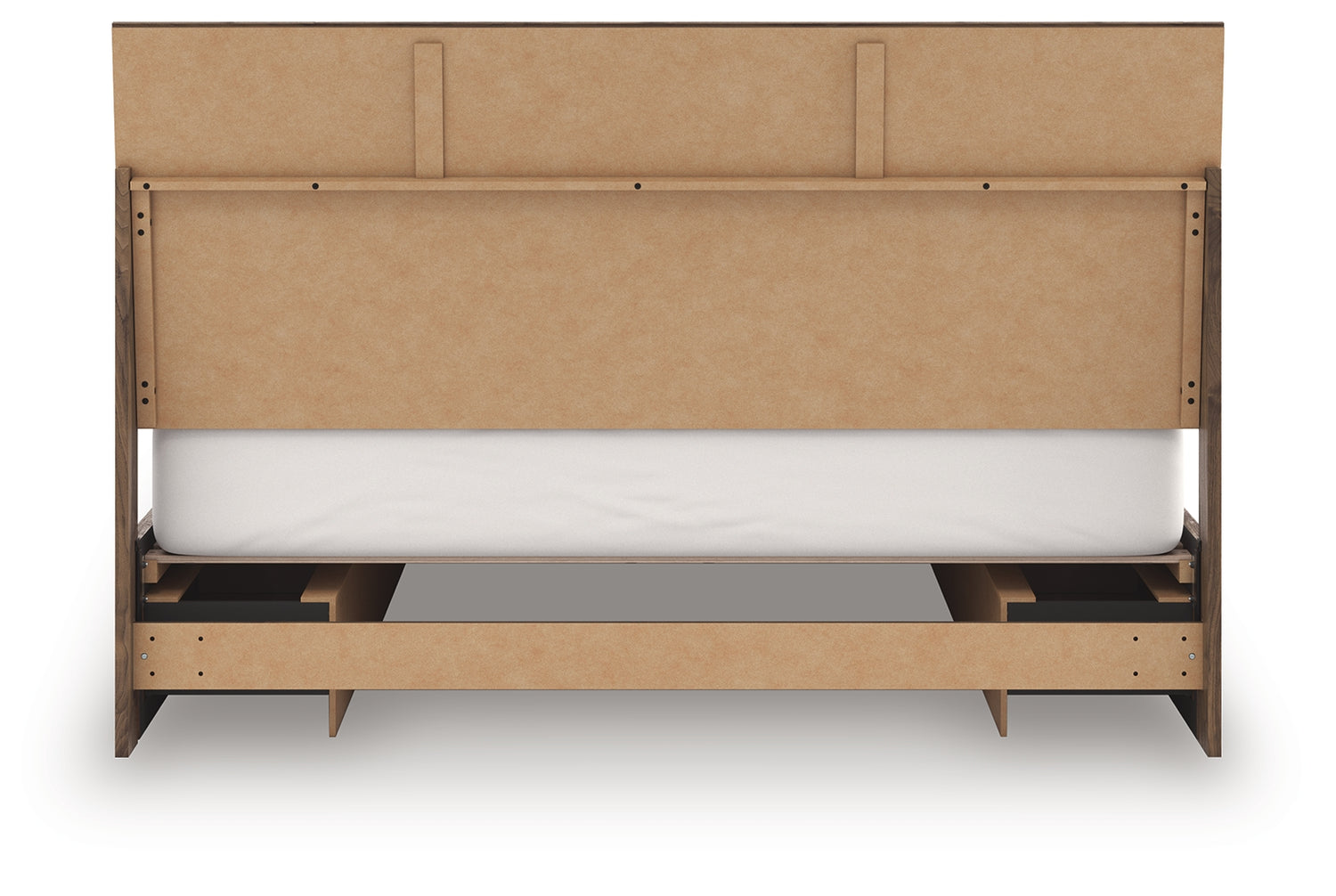 Chirason Brown King Panel Bed with Storage - PCB3367B14
