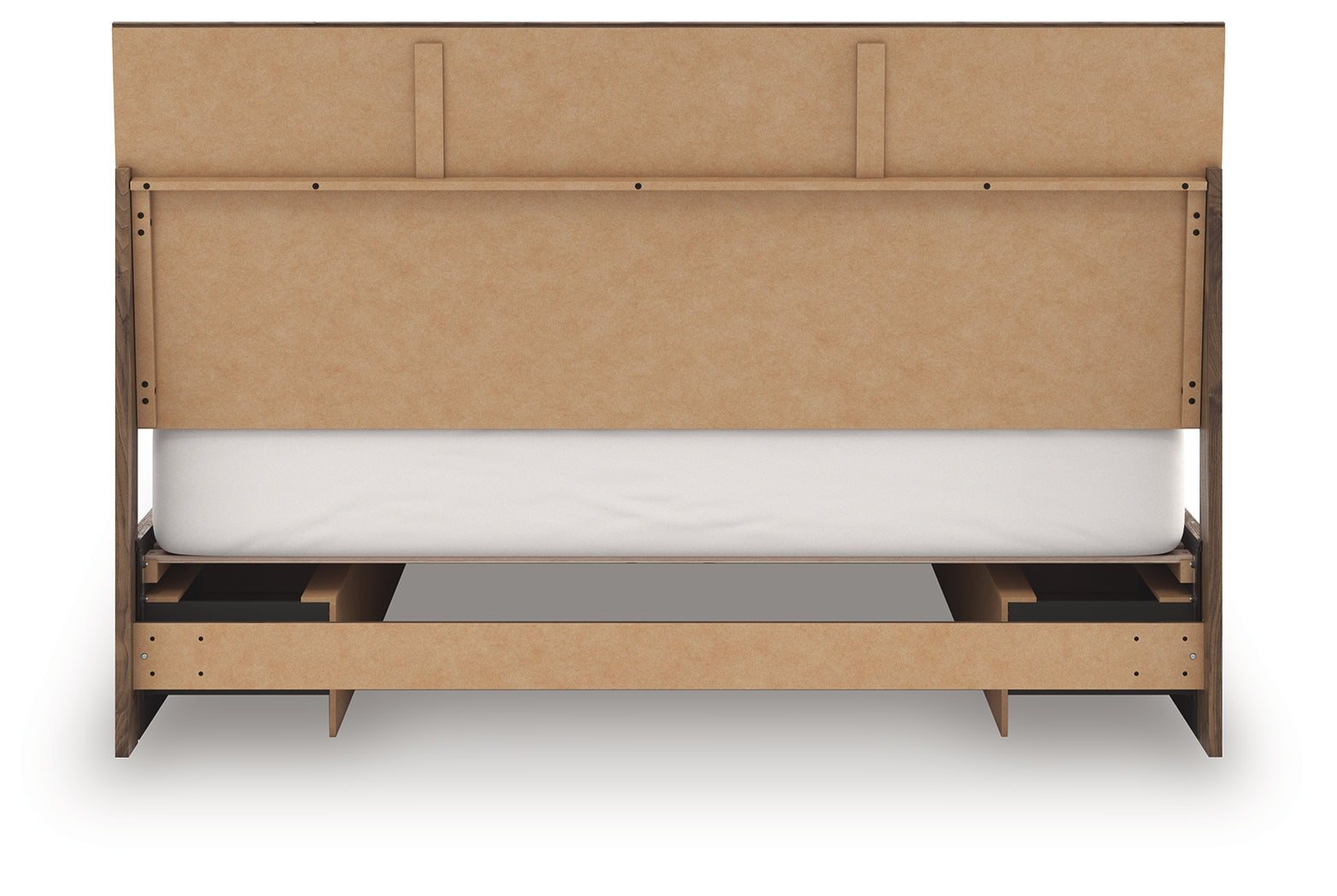 Chirason Brown King Panel Bed with Storage - PCB3367B14