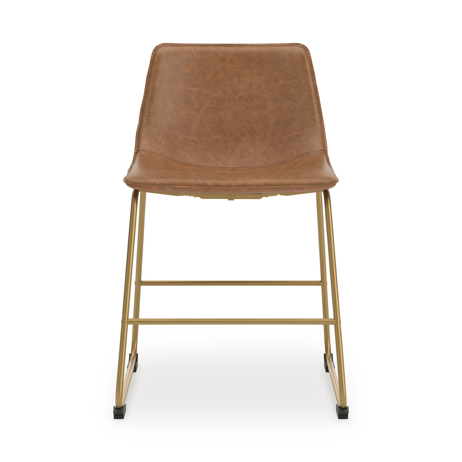 Ciabori Brown/Gold Dining Chair, Set of 2 - PCD373-02