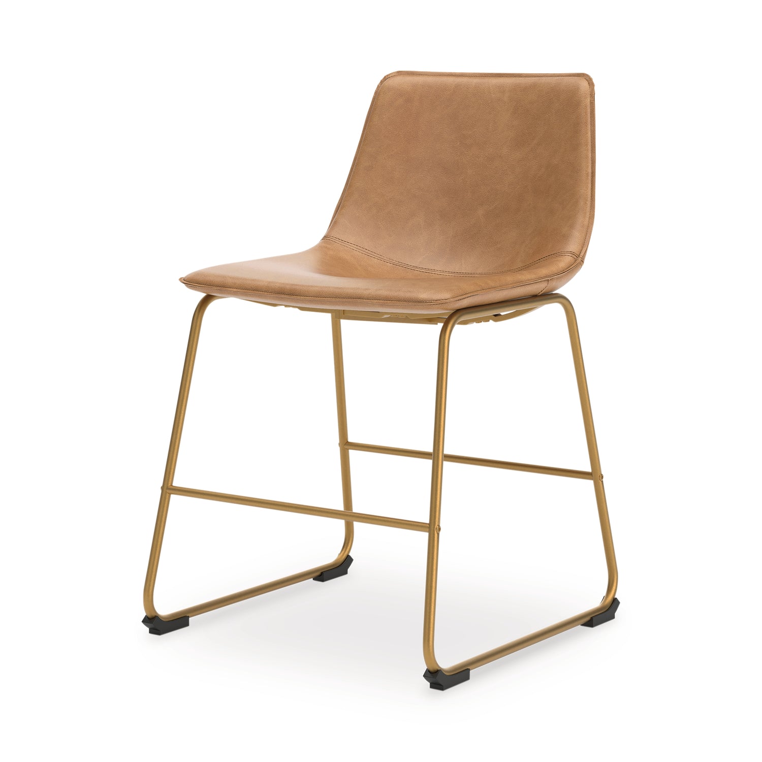 Ciabori Toast/Gold Dining Chair, Set of 2 - PCD373-03