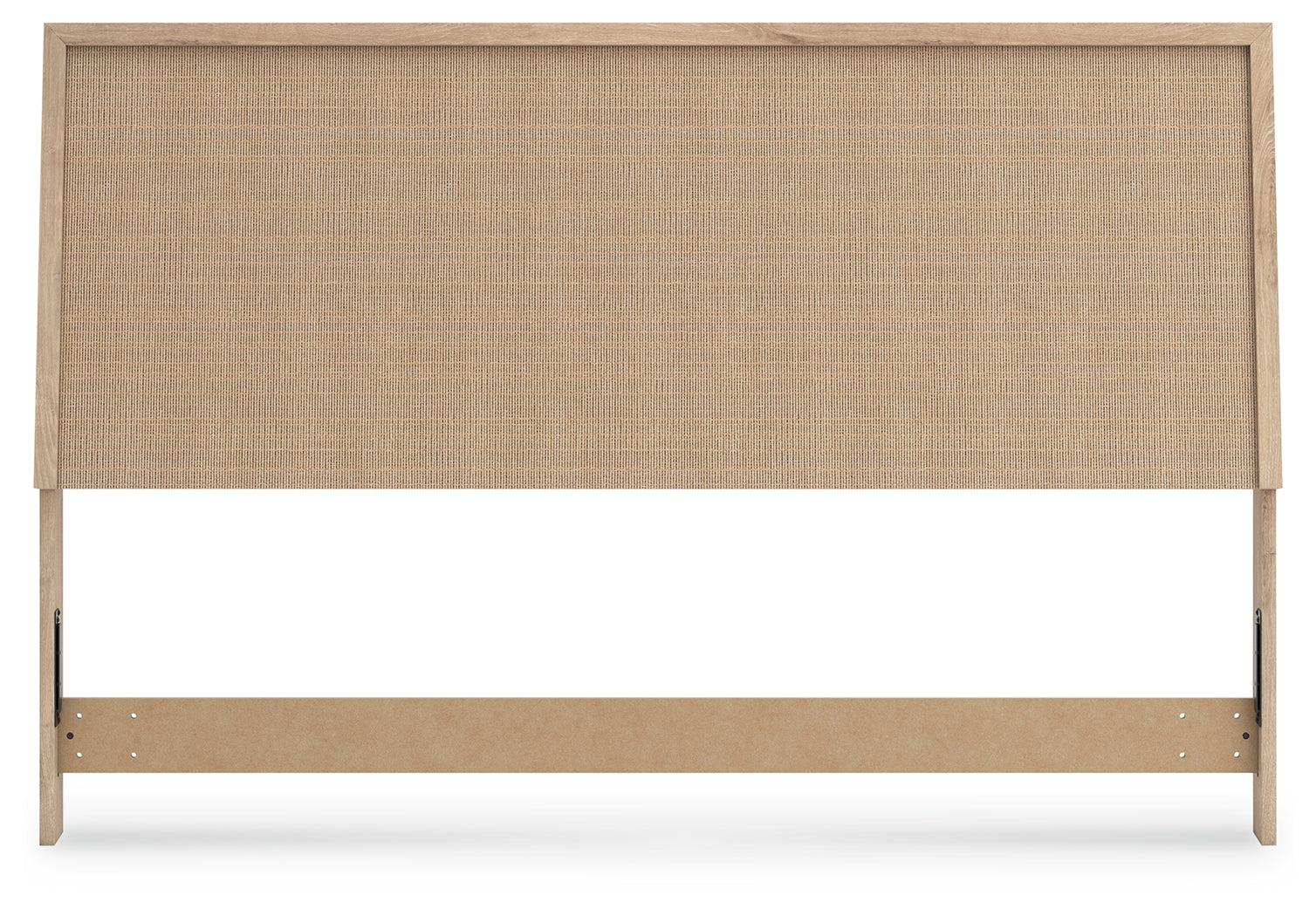 Cielden King Panel Headboard with Mirrored Dresser and Chest in Two-tone - PKG018684