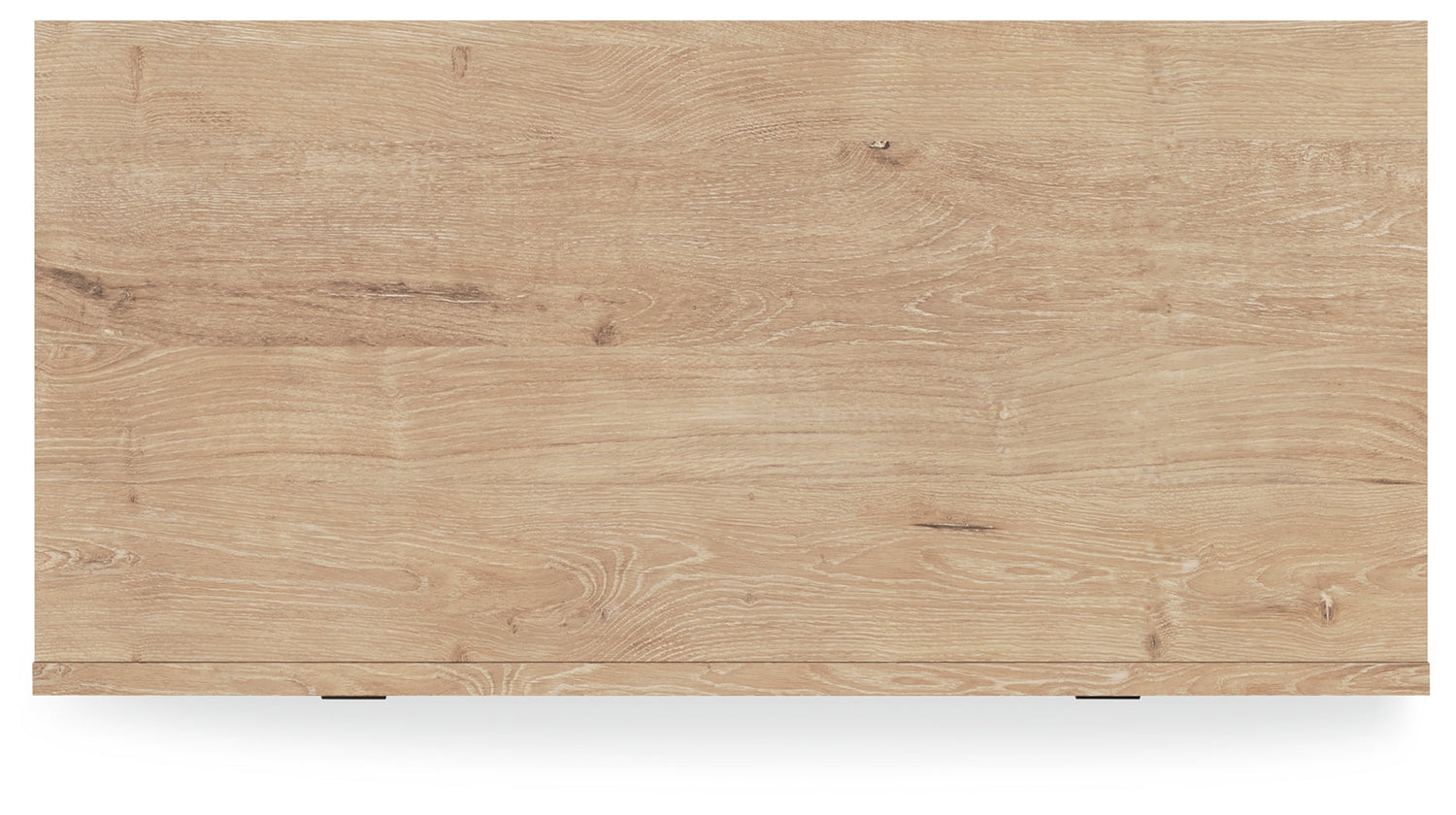 Cielden King Panel Headboard with Mirrored Dresser, Chest and 2 Nightstands in Two-tone - PKG018670
