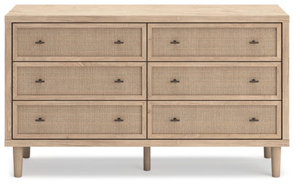 Cielden Queen Panel Bed with Dresser in Two-tone - PKG018696
